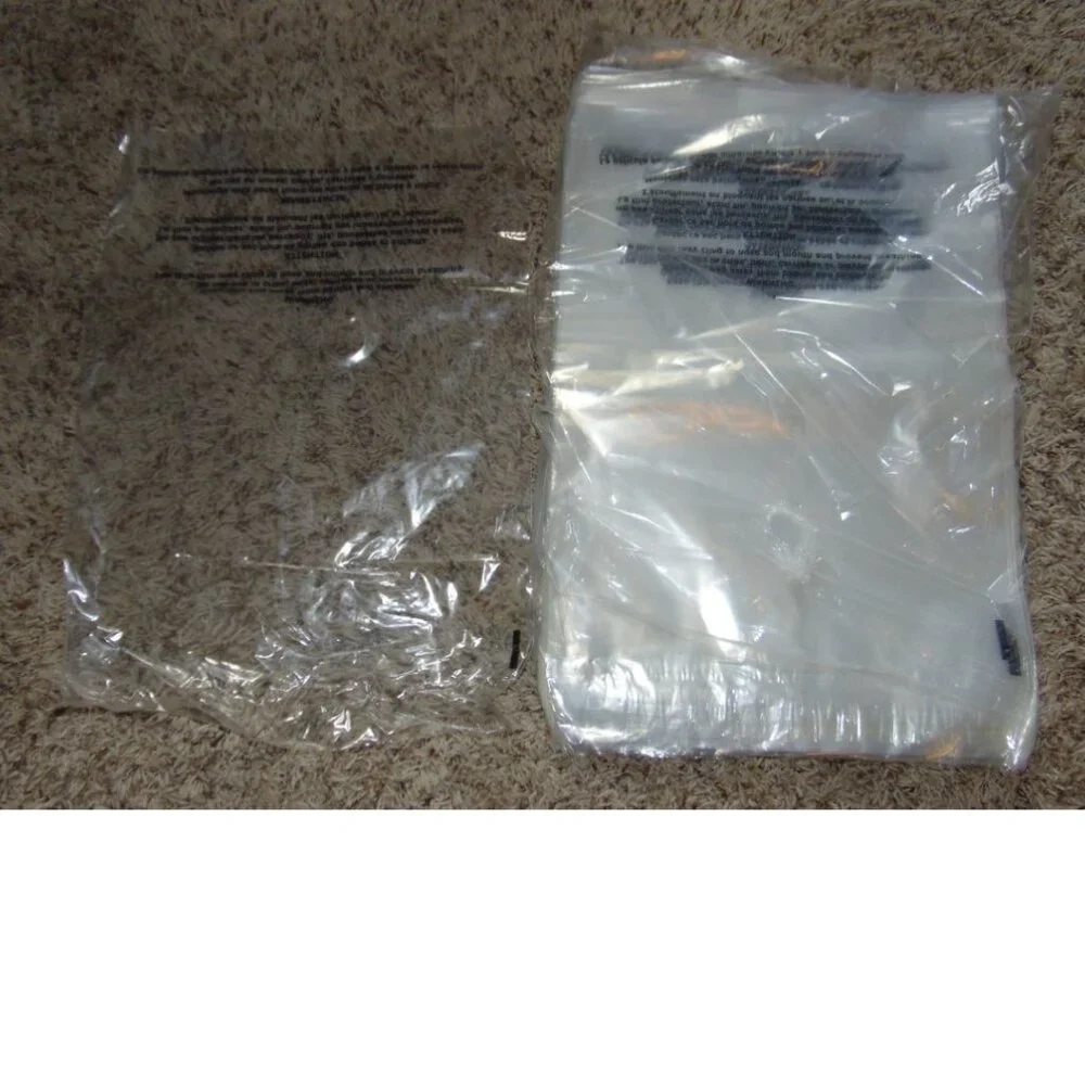 100 Clear FBA Bags 7.5